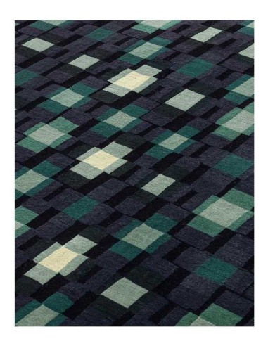 tappeto moderno GAN Echo Green 