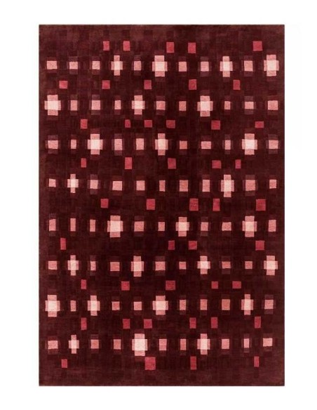 tappeto moderno GAN Echo Red