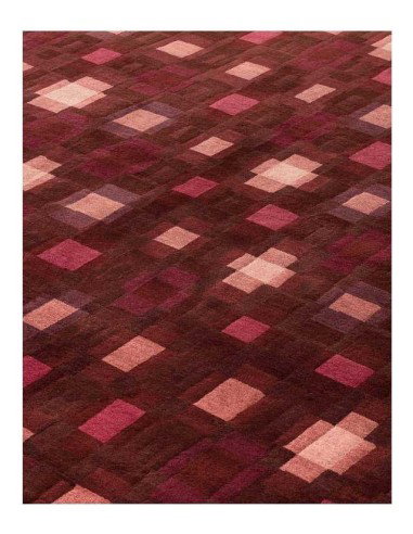 tappeto moderno GAN Echo Red