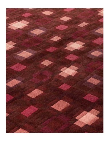 tappeto moderno GAN Echo Red