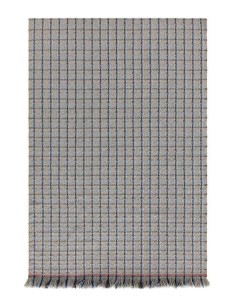 tappeto moderno GAN Garden Layers Checks Blue