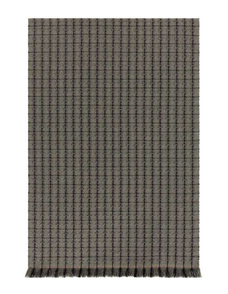 tappeto moderno GAN Garden Layers Checks Green