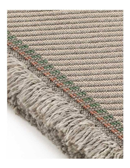 tappeto moderno GAN Garden Layers Diagonal Almond-Ivory