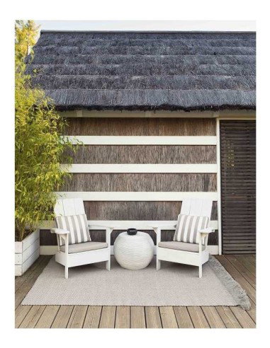 tappeto moderno GAN Garden Layers Diagonal Almond-Ivory