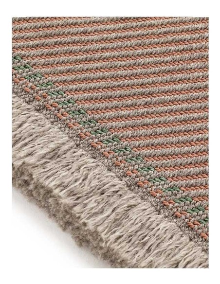 tappeto moderno GAN Garden Layers Diagonal Almond-Peach