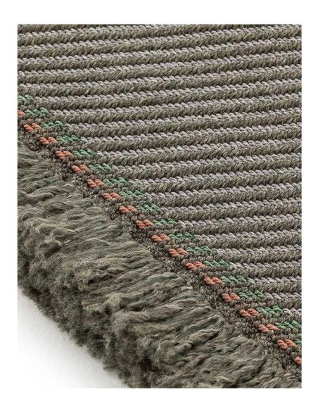 tappeto moderno GAN Garden Layers Diagonal Aloe-Opal 