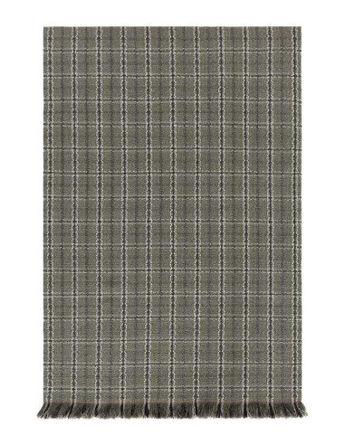 tappeto moderno GAN Garden Layers Tartan Green 
