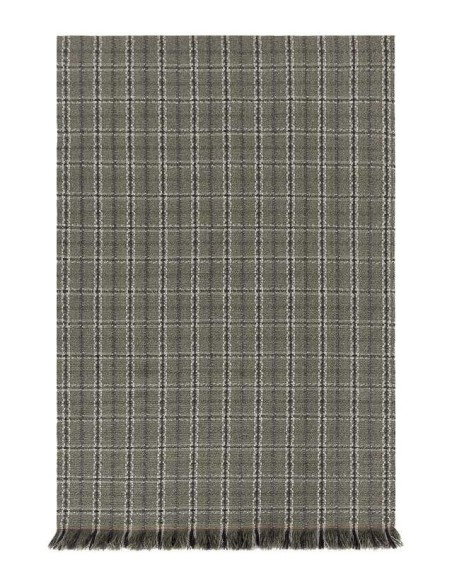 tappeto moderno GAN Garden Layers Tartan Green 
