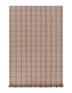 tappeto moderno GAN Garden Layers Tartan Terracotta