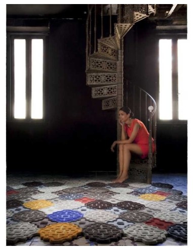 tappeto moderno GAN Hidra 