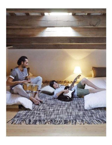 tappeto moderno GAN Lama Grey