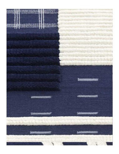 tappeto moderno GAN Lan Indigo