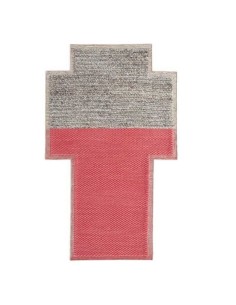 tappeto moderno GAN Mangas Space Plait Coral