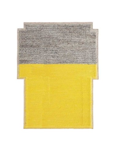 tappeto moderno GAN Mangas Space Plait Yellow