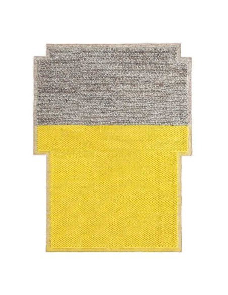 tappeto moderno GAN Mangas Space Plait Yellow