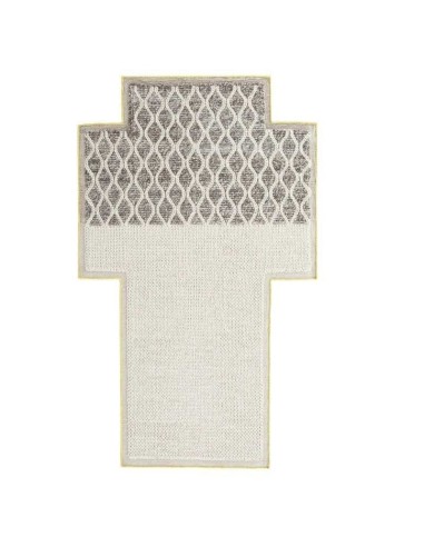 tappeto moderno GAN Mangas Space Rhombus Ivory