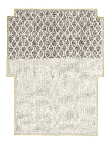 tappeto moderno GAN Mangas Space Rhombus Ivory