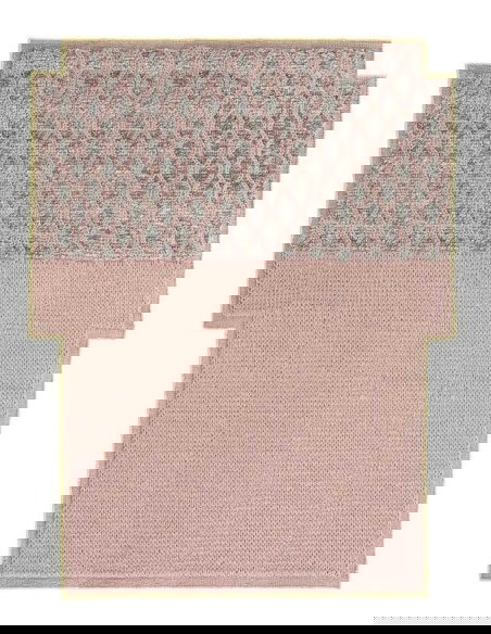 tappeto moderno GAN Mangas Space Rhombus Pink