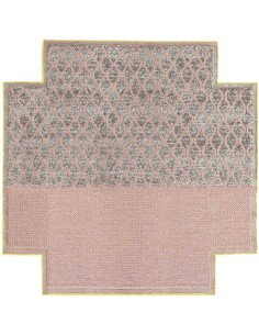 tappeto moderno GAN Mangas Space Rhombus Square Pink