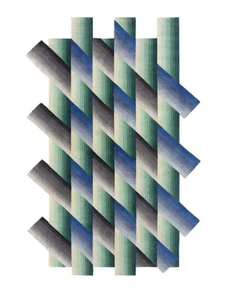 tappeto moderno GAN Mirage Blue