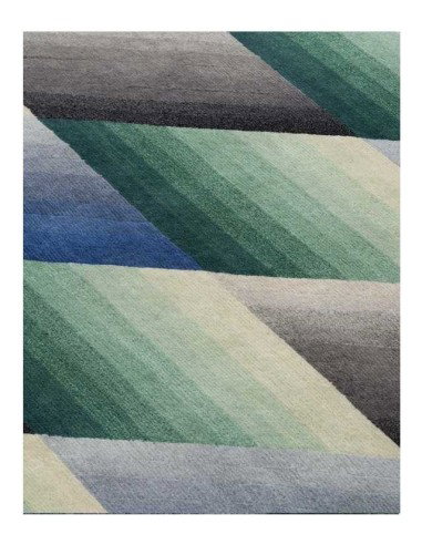 tappeto moderno GAN Mirage Blue