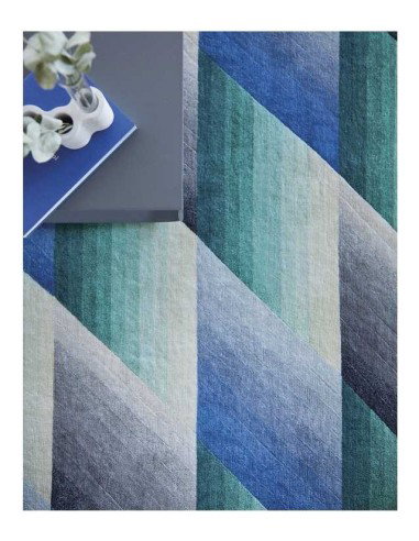 tappeto moderno GAN Mirage Blue