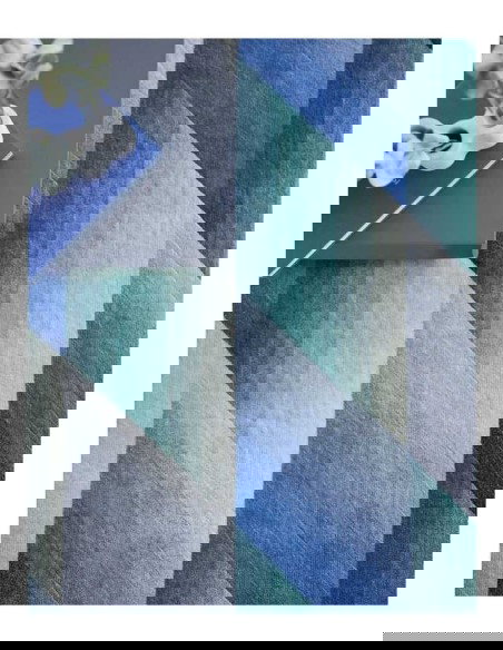 tappeto moderno GAN Mirage Blue