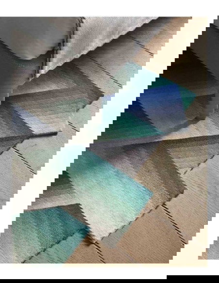 tappeto moderno GAN Mirage Blue