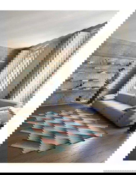 tappeto moderno GAN Mirage Orange