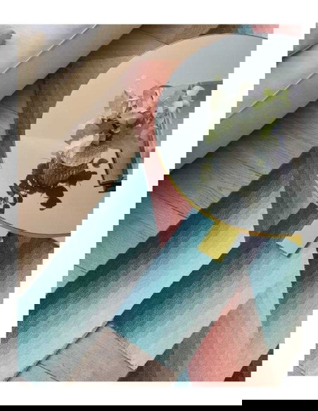 tappeto moderno GAN Mirage Orange