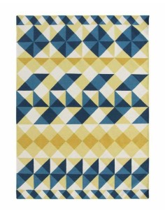 tappeto moderno GAN Mosaiek Yellow