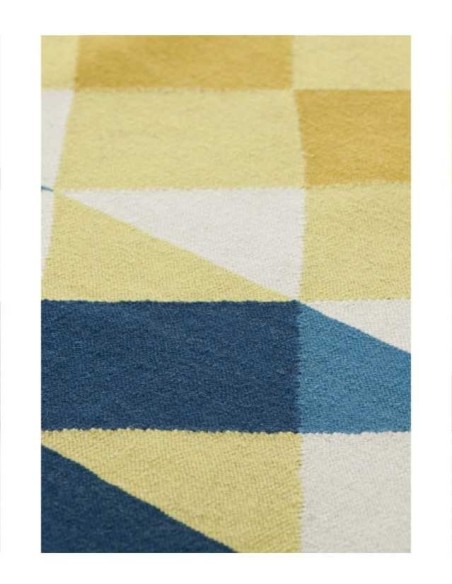 tappeto moderno GAN Mosaiek Yellow