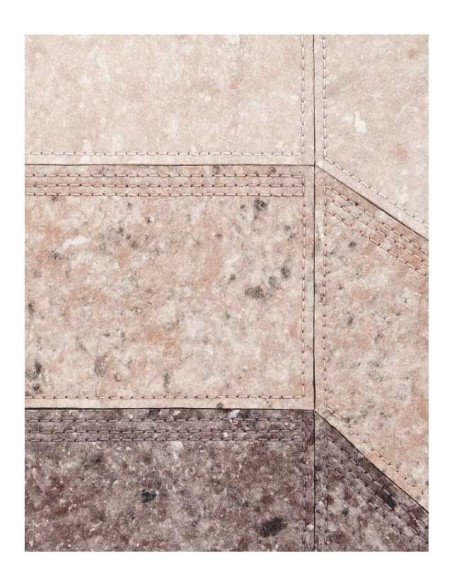 tappeto moderno GAN Nuances Curve Burgundy