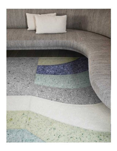 tappeto moderno GAN Nuances Curve Naiad