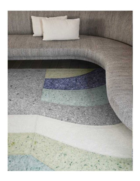 tappeto moderno GAN Nuances Curve Naiad