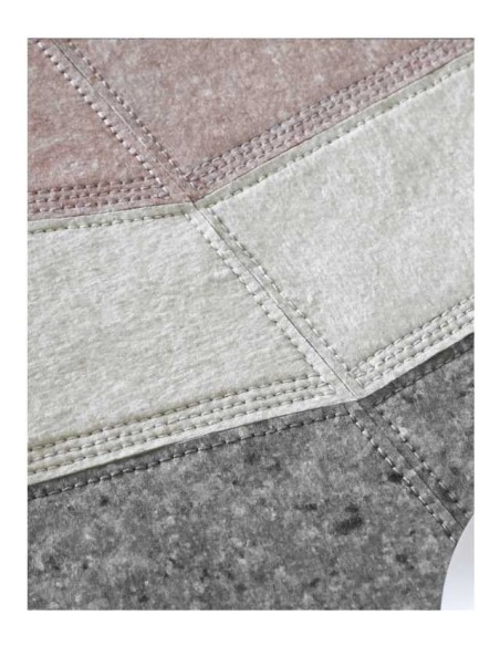 tappeto moderno GAN Nuances Round Burgundy