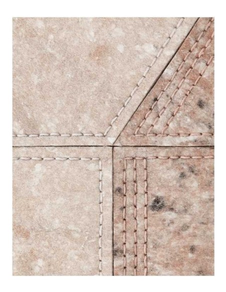 tappeto moderno GAN Nuances Round Burgundy