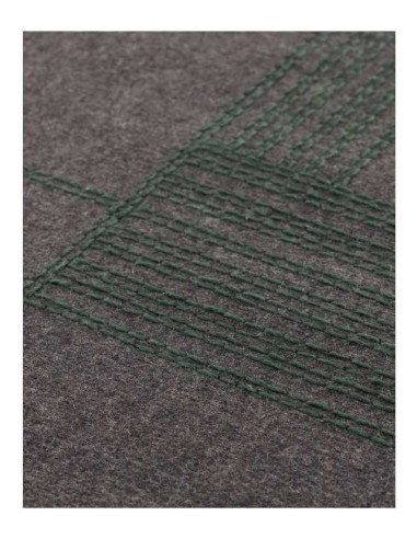 tappeto moderno GAN Oryza Green