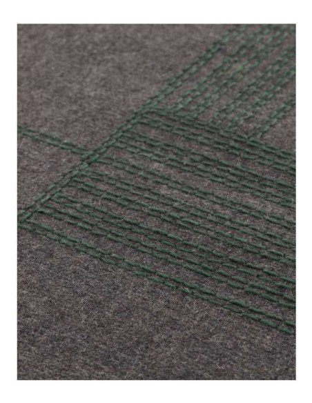 tappeto moderno GAN Oryza Green