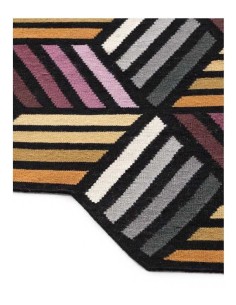 tappeto moderno GAN Parquet Hexagon Orange  2