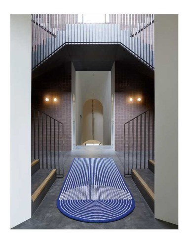 tappeto moderno GAN Ply Blue