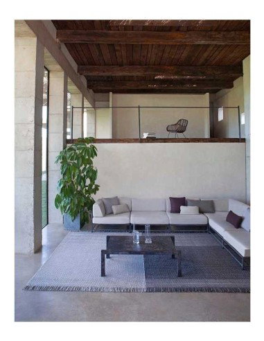 tappeto moderno GAN Pure Grey
