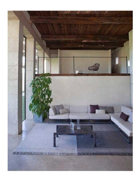 tappeto moderno GAN Pure Grey