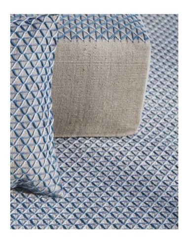 tappeto moderno GAN Raw Blue