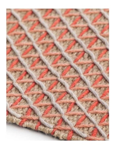 tappeto moderno GAN Raw Pink