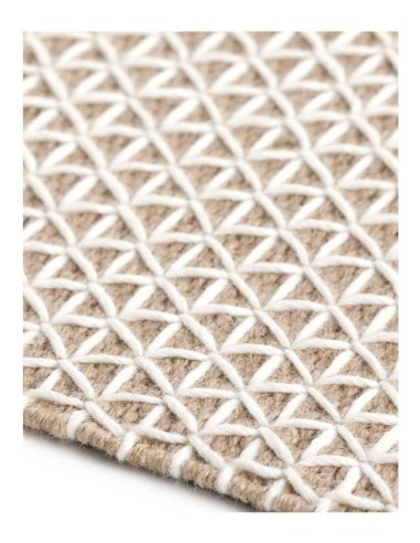 tappeto moderno GAN Raw White