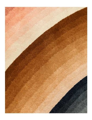 tappeto moderno GAN Round Mirage Nude