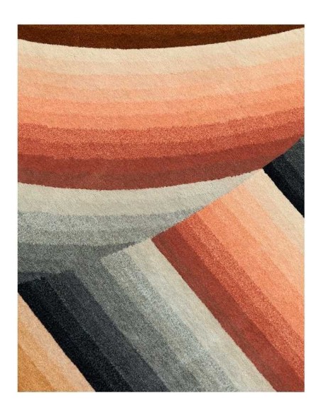 tappeto moderno GAN Round Mirage Nude