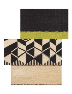 tappeto moderno GAN Rustic Chic Geo Pistachio