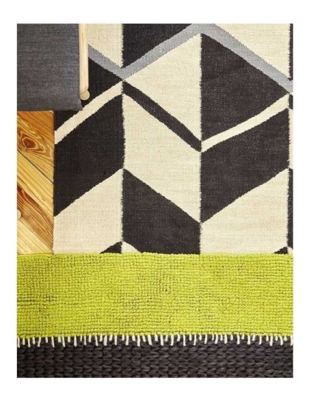 tappeto moderno GAN Rustic Chic Geo Pistachio